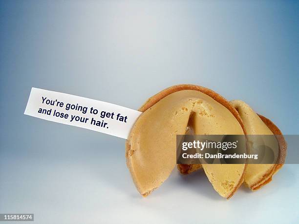 fortune cookie funny - fortune cookie stock pictures, royalty-free photos & images