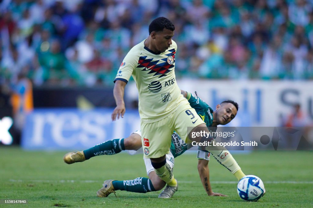 Leon v America - Torneo Apertura 2019 Liga MX