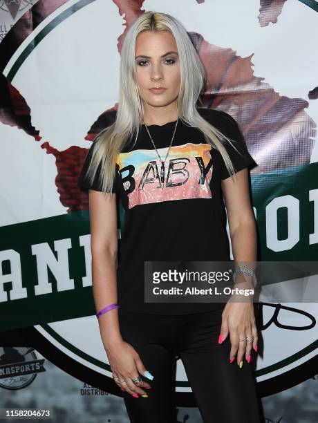 Kristi Tucker attends Gary Payton's Cannasports Launch Party held at LA Liason on July 27, 2019 in Los Angeles, California.