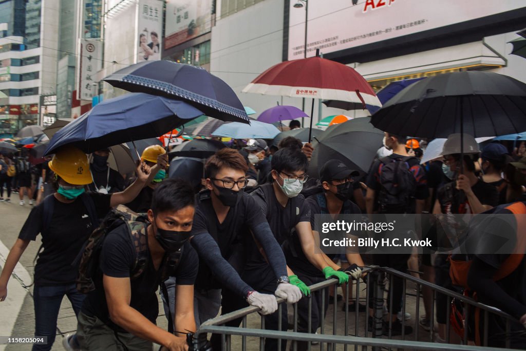 Violence Continues During Anti-Extradition Protests In Hong Kong