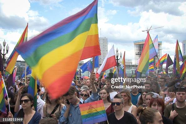 Gather In Warsaw In Support For LGBT Rights Gather In Warsaw In Support For LGBT Rights