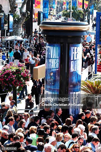 Atmosphere during 2004 Cannes Film Festival - Atmosphere Day 2 at The Croisette in Cannes, France.