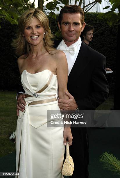 Anthea Turner and Grant Bovey during The 8th Annual White Tie and Tiara Ball to Benefit the Elton John AIDS Foundation in Association with Chopard -...