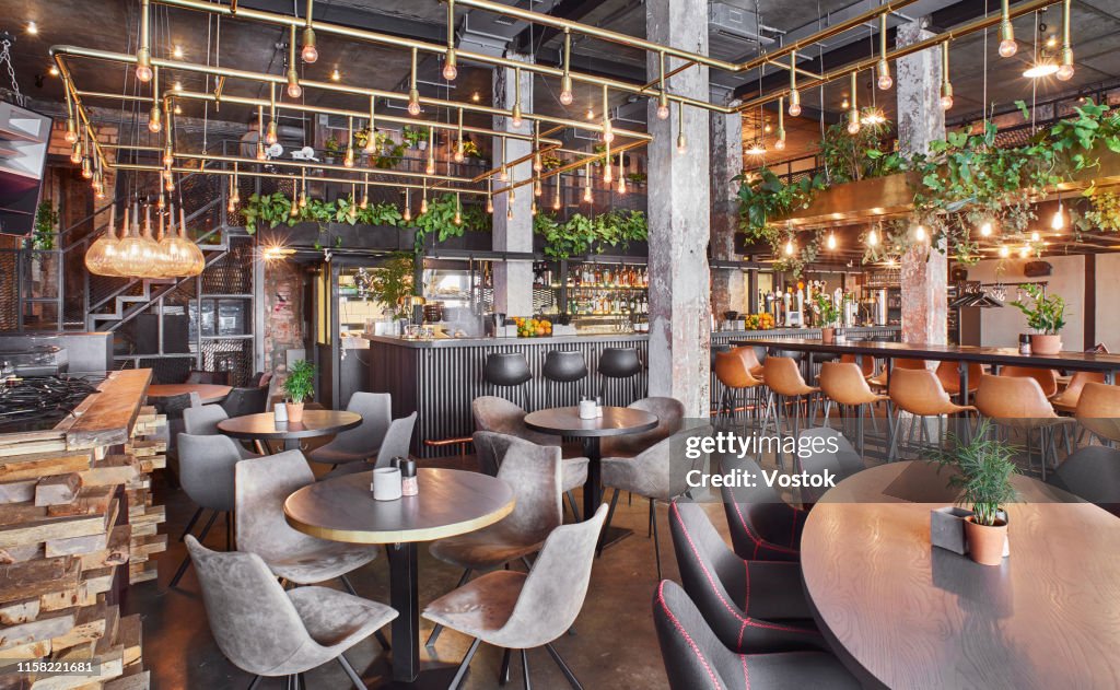 Cafe-bar in Moscow