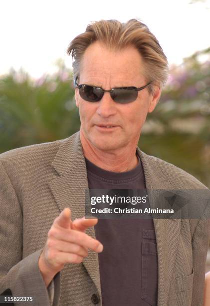 Sam Shepard during 2005 Cannes Film Festival - "Don't Come Knocking" Photocall at Terrasse Riviera in Cannes, France.