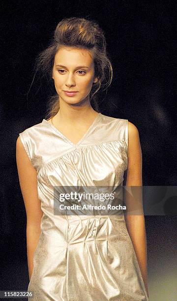 Anabela Baldaque during Lisbon Fashion Week - Anabela Baldaque - Spring/Summer Collection 2005 - Day 2 at Lisbon Fashion Week_October 2004 in Lisbon,...