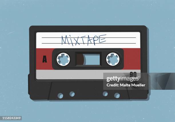 Retro Mixed Tape Cassette With Heart | Mixtape | Mix Tape Retro Mixed Tape Cassette With Heart | Mixtape | Mix Tape
