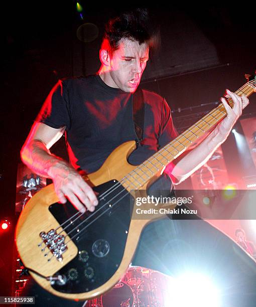 Stuart Richardson of Lostprophets during "Lostprophets" in Concert at Brixton Academy - July 7, 2006 at Carling Academy Brixton in London, Great...