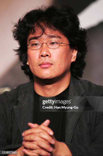 Bong Jun-Ho during "The Host" Seoul Press Conference at Westen Chosun Hotel in Seoul, South, South Korea.