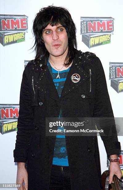 Noel Fielding from the Mighty Boosh during Shockwaves NME Awards 2007 - Red Carpet Arrivals at Hammersmith Palais in London, United Kingdom.