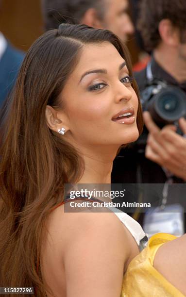 Aishwarya Rai during 2005 Cannes Film Festival - "Match Point" Premiere in Cannes, France.