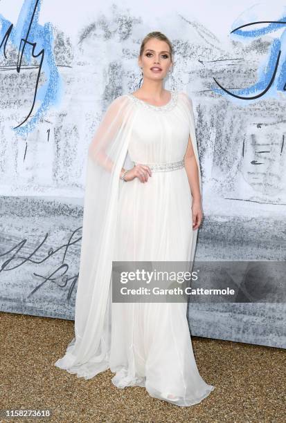 Lady Kitty Spencer attends The Summer Party 2019, Presented By Serpentine Galleries And Chanel, at The Serpentine Gallery on June 25, 2019 in London,...