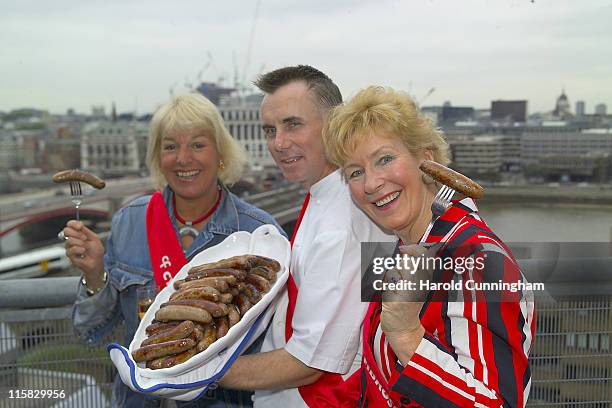 Carol Thatcher, Gary Rhodes and Christine Hamilton