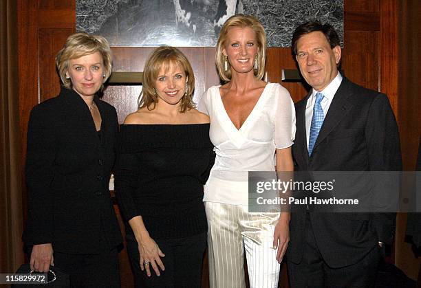 Tina Brown, Katie Couric Sandra Lee and Peter Price