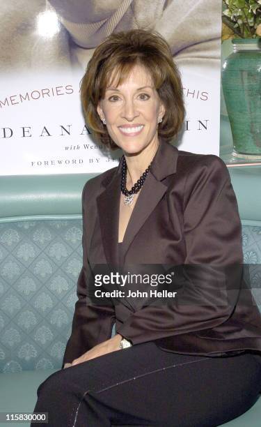 Deana Martin during Book Party to Celebrate Deana Martin's New Book "Memories Are Made Of This" at Da Vinci Restaurant in Beverly Hills, California,...