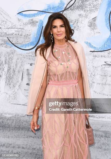 Christina Estrada attends The Summer Party 2019, Presented By Serpentine Galleries And Chanel, at The Serpentine Gallery on June 25, 2019 in London,...