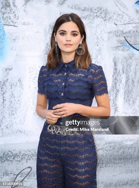 Jenna Coleman attends The Summer Party 2019 Presented By Serpentine Galleries And Chanel at The Serpentine Gallery on June 25, 2019 in London,...