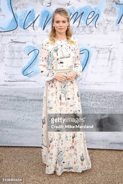 Cressida Bonas attends The Summer Party 2019 Presented By Serpentine Galleries And Chanel at The Serpentine Gallery on June 25, 2019 in London,...