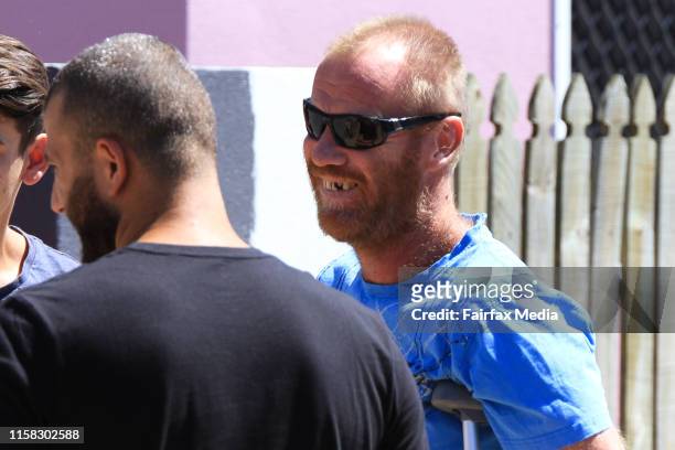 Grant Scholz at the Home Hill Backpackers, south of Townsville, where Smail Ayad allegedly killed British backpacker Mia Ayliffe-Chung and tried to...
