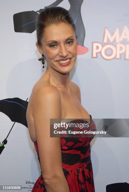 Sara Gettelfinger during "Mary Poppins" Broadway Opening Night at the New Amsterdam Theatre - Arrivals - November 16, 2006 at New Amsterdam Theatre...