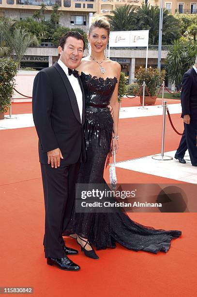 Martin Lamotte & Karine Belly during 45th Monte Carlo Television Festival - Closing Award Ceremony at Grimaldi Forum in Monte Carlo, Monaco.