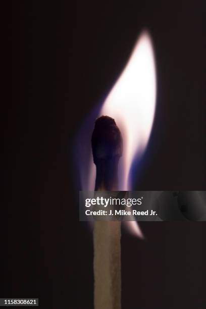 burning match head - matchstick ignition stock pictures, royalty-free photos & images