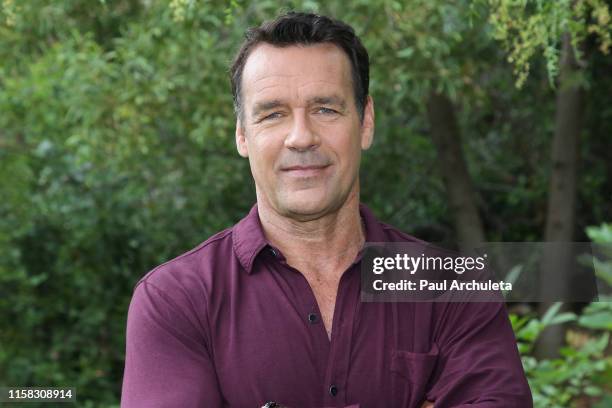 Actor David James Elliott visits Hallmark's "Home & Family" at Universal Studios Hollywood on June 25, 2019 in Universal City, California.