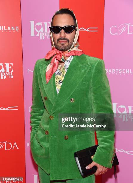 Marc Jacobs attends Love Ball III at Gotham Hall on June 25, 2019 in New York City.