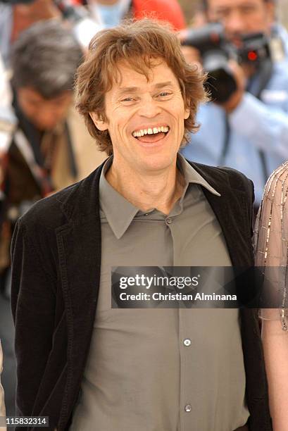 Willem Dafoe during 2005 Cannes Film Festival - "Manderlay" Photocall in Cannes, France.