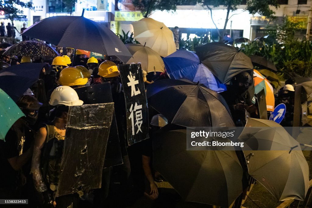 Hong Kong Braces for More Weekend Unrest After Tear Gas, Clashes