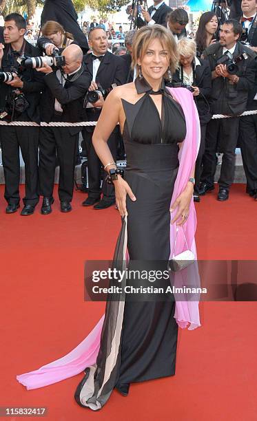 Corinne Touzet during 2005 Cannes Film Festival - "The Three Burials of Melquiades Estrada" Premiere in Cannes, France.