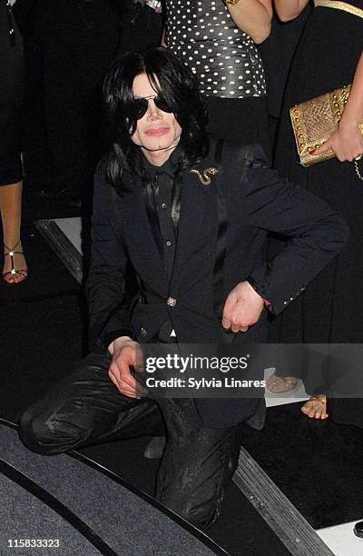 Michael Jackson during Prince Azim's 25th Birthday Party at the Stapleford Park Country House Hotel at Stapleford Park Country House Hotel in...
