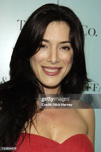 Jaime Murray during Tiffany & Co - Store Relaunch Party at Tiffany & Co, Old Bond Street in London, Great Britain.