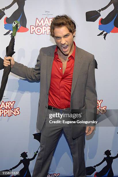 Josh Strickland during "Mary Poppins" Broadway Opening Night at the New Amsterdam Theatre - Arrivals - November 16, 2006 at New Amsterdam Theatre in...