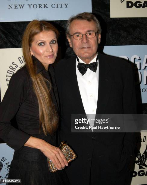 Milos Forman and his wife Martina during 4th Annual "Directors Guild of America Honors" - New York at Waldorf Astoria in New York City, New York,...