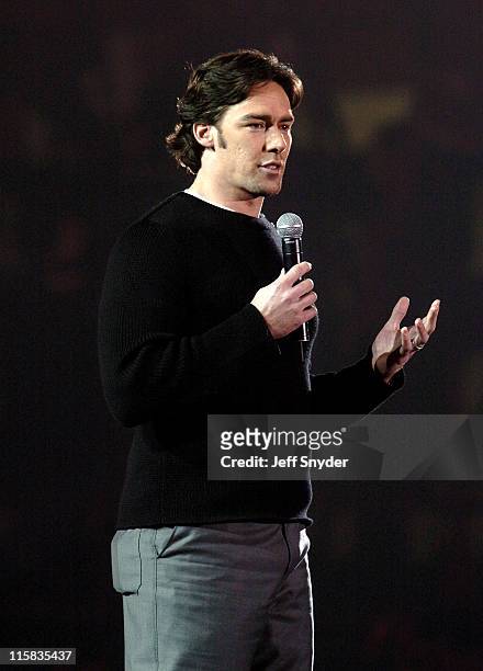 Jason Sehorn during America's Future Rocks Today: A Call to Service at Armory in Washington, D.C., United States.