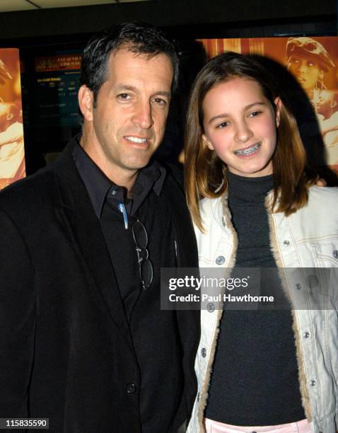 Kenneth Cole and daughter Amanda Cole during "Honey" - New York Premiere - Inside Arrivals at Chelsea West Theater in New York City, New York, United...