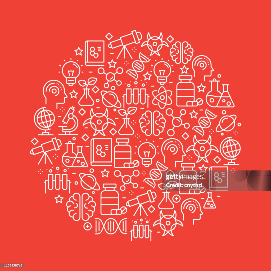 Science Related Pattern Design High-Res Vector Graphic - Getty Images