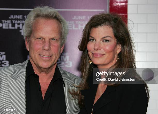 Producer Steve Tisch and Caitlin Mavroleon attend the Sony Pictures premiere of "The Taking of Pelham 123" at Mann Village Theatre on June 4, 2009 in...