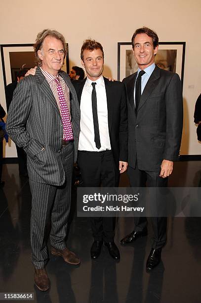 Sir Paul Smith and Marc Hom, Tim Jefferies during Marc Hom and Tim Jefferies Host Party to Celebrate the Launch of Marc Hom's Book "Portraits" at...