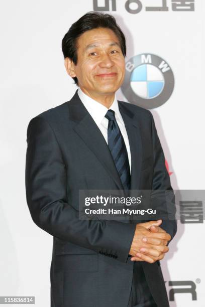 Ahn Sung-Ki during The 44th Daejong Film Awards at Sejong Culture Center in Seoul, South Korea.