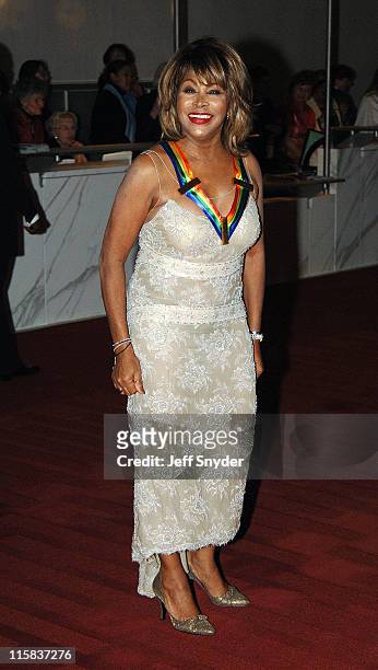 Tina Turner during The 28th Annual Kennedy Center Honors - Arrivals at The Kennedy Center for the Perfoming Arts in Washington D.C., -, United States.