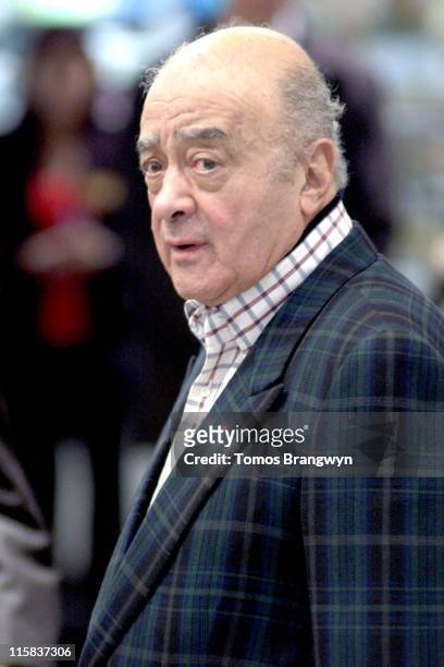 Mohamed Al Fayed during Mohamed Al Fayed Opens Harrods 102 at Harrods 102 in London, Great Britain.