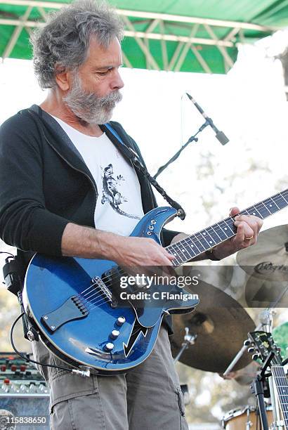 Bob Weir of Ratdog during Green Apple Music Festival - San Francisco - Day 3 at Golden Gate Park Speedway Meadows in San Francisco, California,...