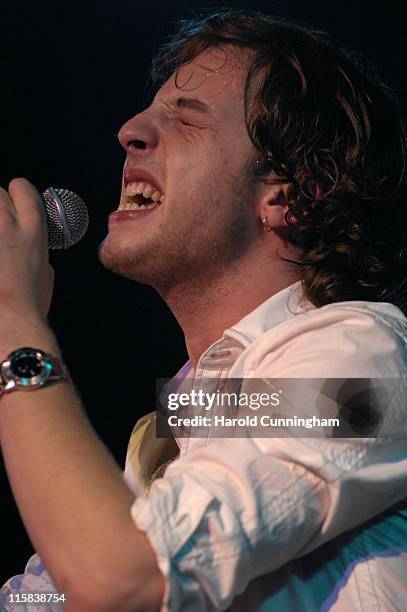 James Morrison during James Morrison, Lily Allen, The Automatic - Little Noise Sessions at Union Chapel in London at Union Chapel in London, Great...