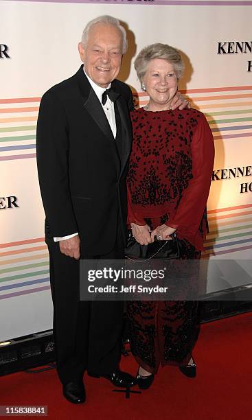 Bob Schieffer and wife during 29th Annual Kennedy Center Honors at John F. Kennedy Center for the Performing Arts in Washington, DC, United States.