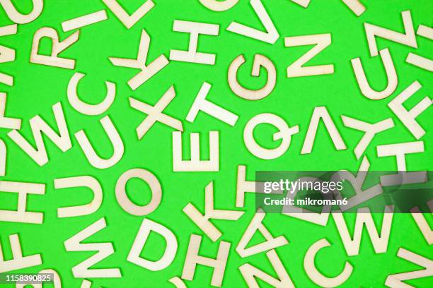 capital letters of the alphabet. the british alphabet letters - ps arts stock pictures, royalty-free photos & images