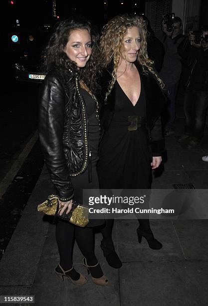 Natasha Corrett and Kelly Hoppen during Louise Fennell Birthday Party - November 27, 2006 at The Collection in London, Great Britain.