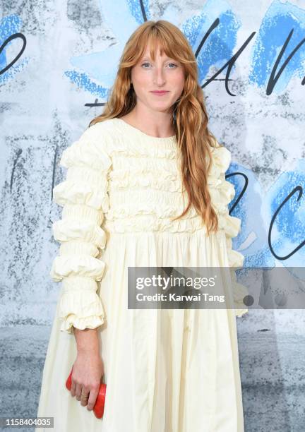 Molly Goddard attends The Summer Party 2019 Presented By Serpentine Galleries And Chanel at The Serpentine Gallery on June 25, 2019 in London,...