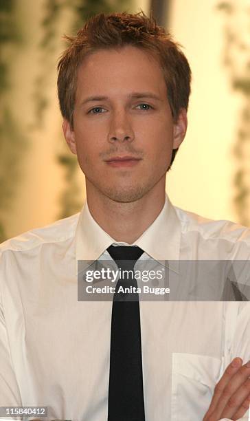 Christian Wunderlich during German TV Novella "Schmetterlinge im Bauch" - Photocall in Berlin, Berlin, Gibraltar.